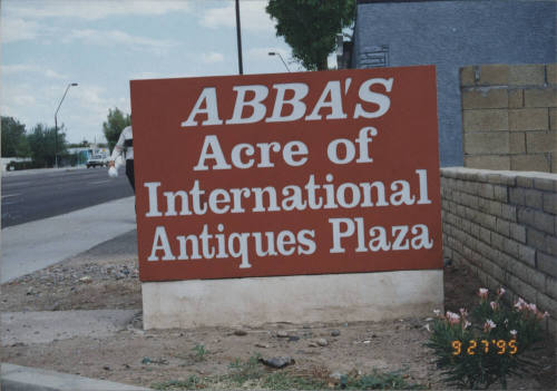 ABBA's Acre of International Antiques Plaza -1815 E. Apache Blvd -Tempe, Arizona