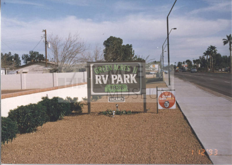 Green Acres II RV Park - 1836 East Apache Boulevard - Tempe, Arizona