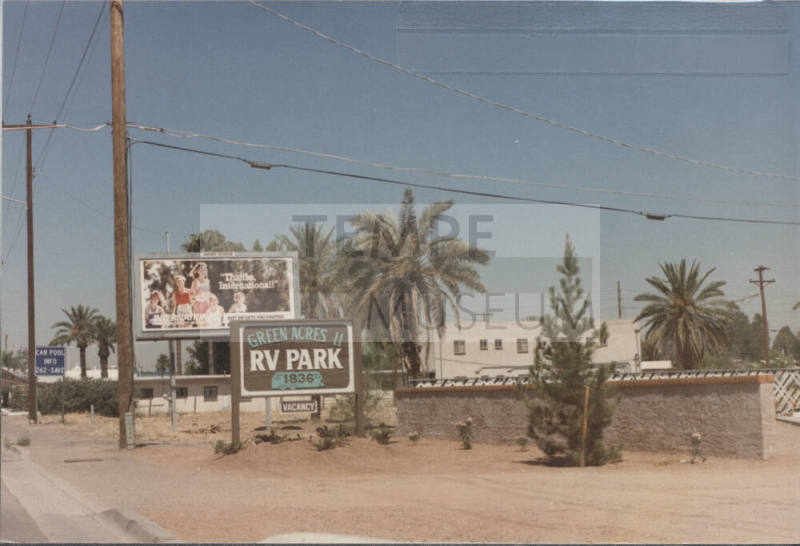 Green Acres II RV Park - 1836 East Apache Boulevard - Tempe, Arizona
