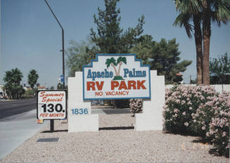 Apache Palms RV Park - 1836 East Apache Boulevard - Tempe, Arizona
