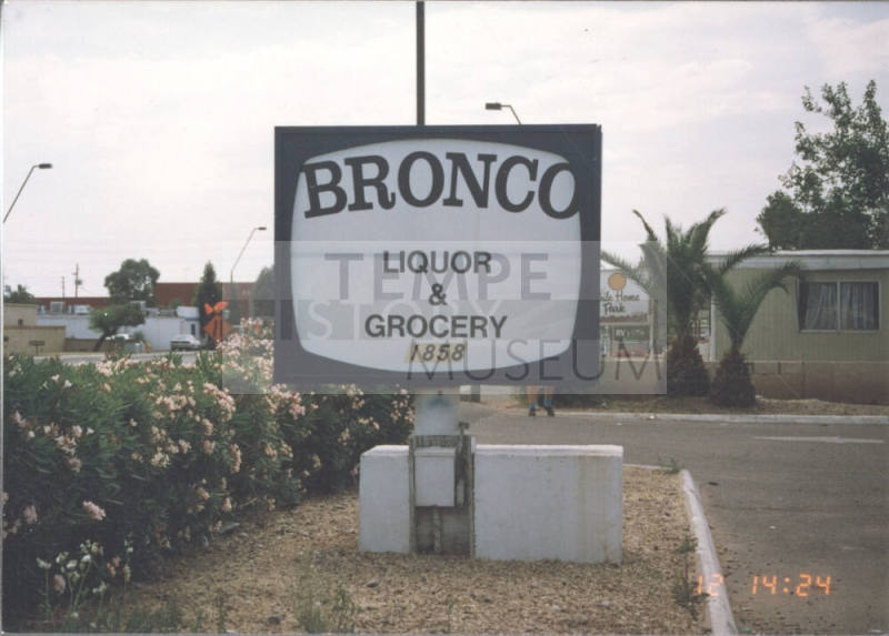 Bronco Liquor and Grocery - 1858 East Apache Boulevard - Tempe, Arizona