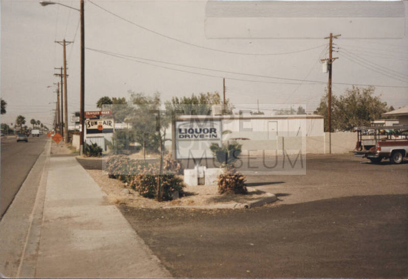 (Liquor Drive-In) - 1858 East Apache Boulevard - Tempe, Arizona