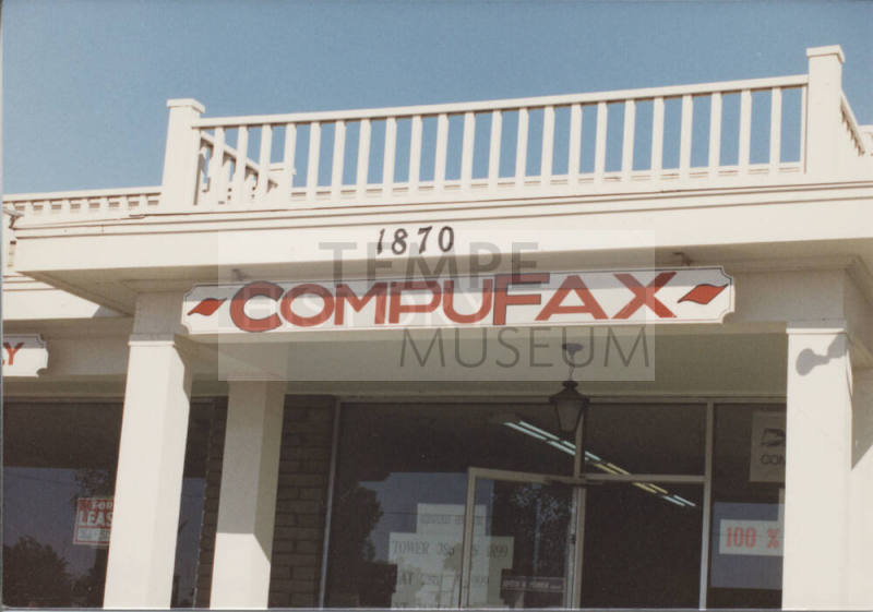 CompuFax - 1870 East Apache Boulevard - Tempe, Arizona