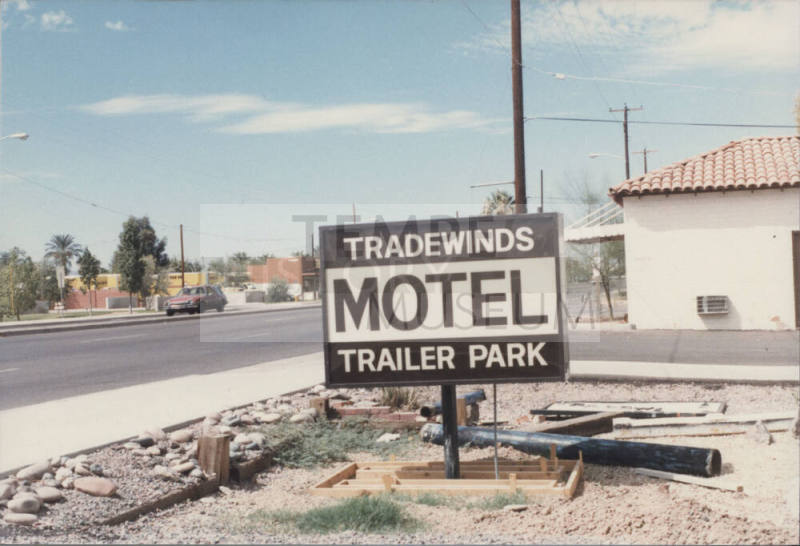 Tradewinds Motel Trailer Park - 1900 East Apache Boulevard - Tempe, Arizona