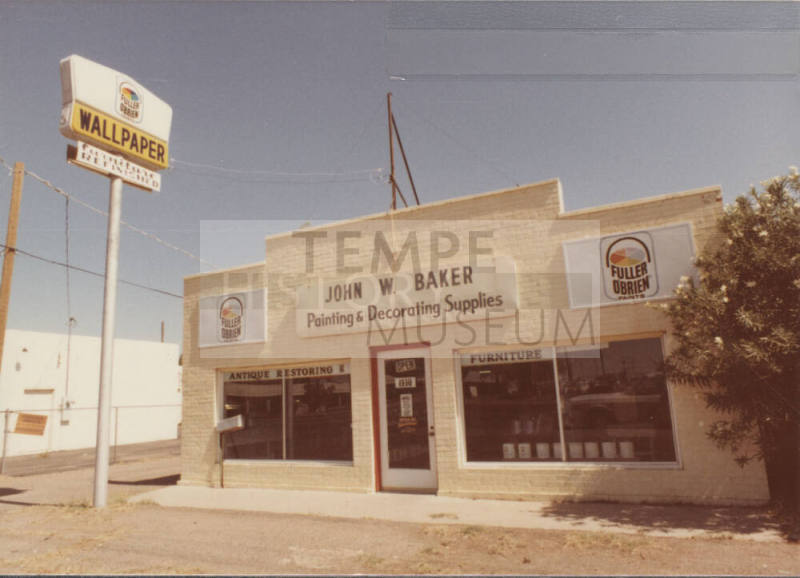 John W. Baker - 1920 East Apache Boulevard - Tempe, Arizona