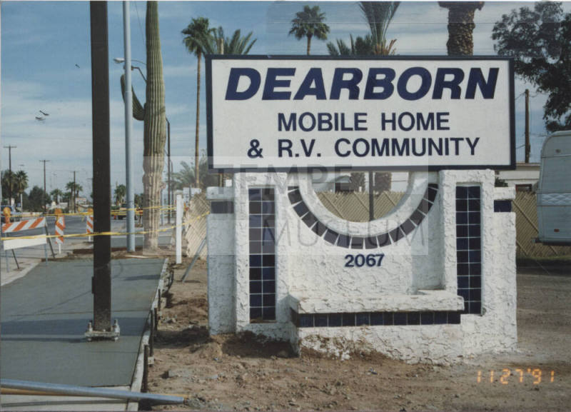 Dearborn Mobile Home & RV Community - 2067 East Apache Blvd. - Tempe, Arizona