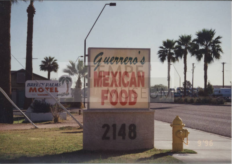Guerrero's Mexican Food - 2148 East Apache Boulevard - Tempe, Arizona