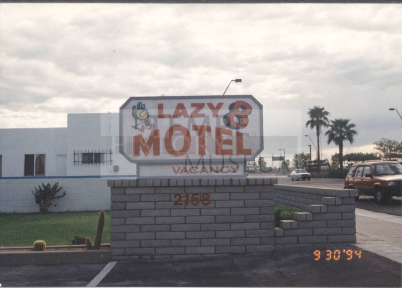 Lazy 8 Motel - 2158 East Apache Boulevard - Tempe, Arizona
