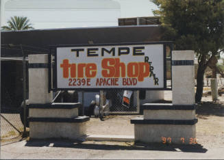 Tempe Tire Shop - 2239 East Apache Boulevard - Tempe, Arizona