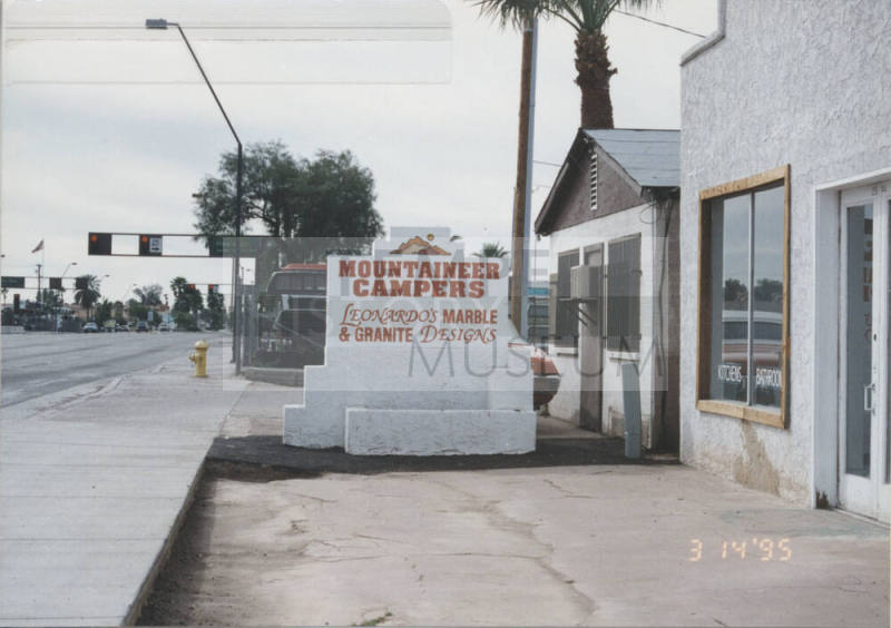 Mountaineer Campers/Leonardo's Marble - 2244 East Apache Blvd. - Tempe, Arizona
