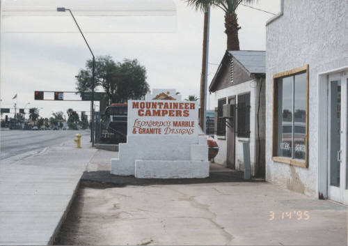Mountaineer Campers/Leonardo's Marble - 2244 East Apache Blvd. - Tempe, Arizona
