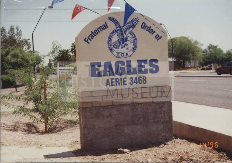 Fraternal Order of Eagles, Aerie 3468 - 2314 East Apache Blvd. - Tempe, Arizona