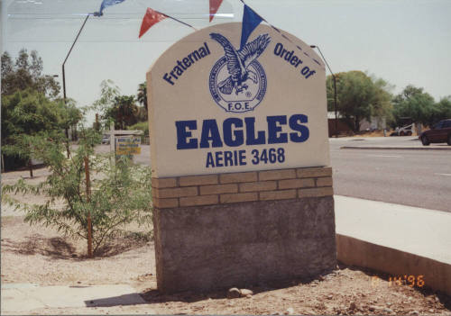 Fraternal Order of Eagles, Aerie 3468 - 2314 East Apache Blvd. - Tempe, Arizona
