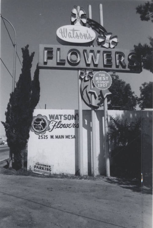 Watson's Flowers - 2425 East Apache Boulevard - Tempe, Arizona