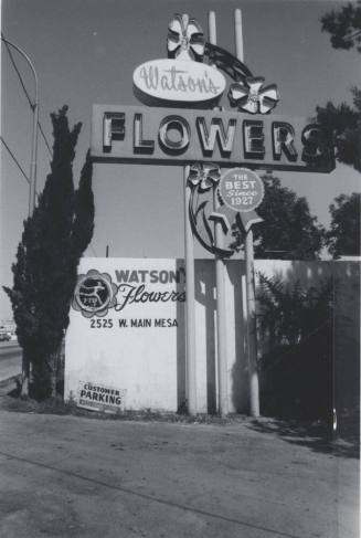 Watson's Flowers - 2425 East Apache Boulevard - Tempe, Arizona