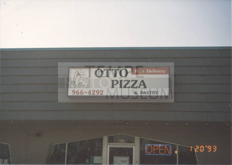 Otto Pizza and Pastry - 804 South Ash Avenue - Tempe, Arizona