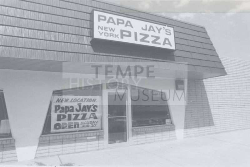 Papa Jay's New York Pizza - 804 South Ash Avenue - Tempe, Arizona