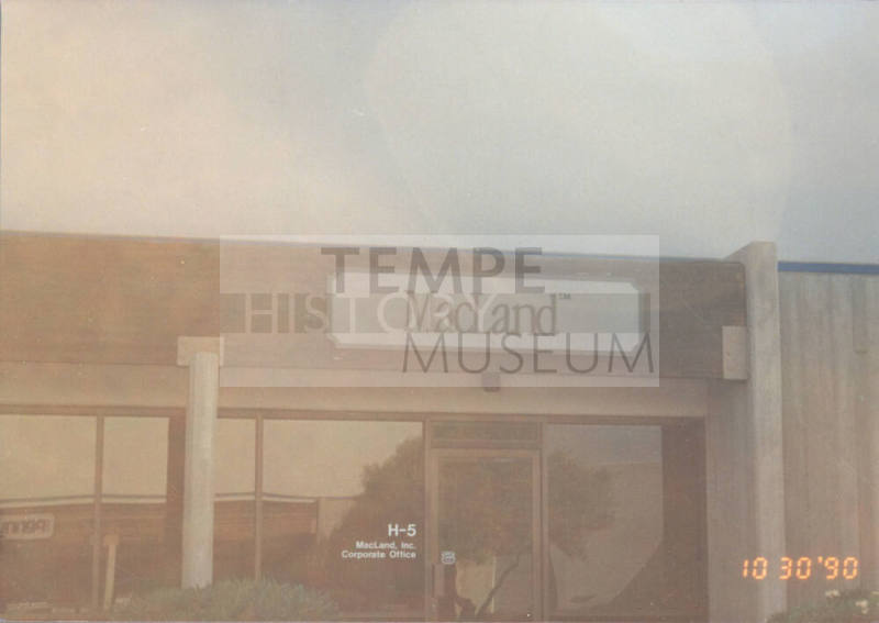 Macland, Inc. - 4685 South Ash Avenue, #H-5 - Tempe, Arizona