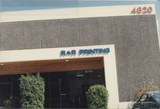 R and R Printing - 4820 South Ash Avenue - Tempe, Arizona