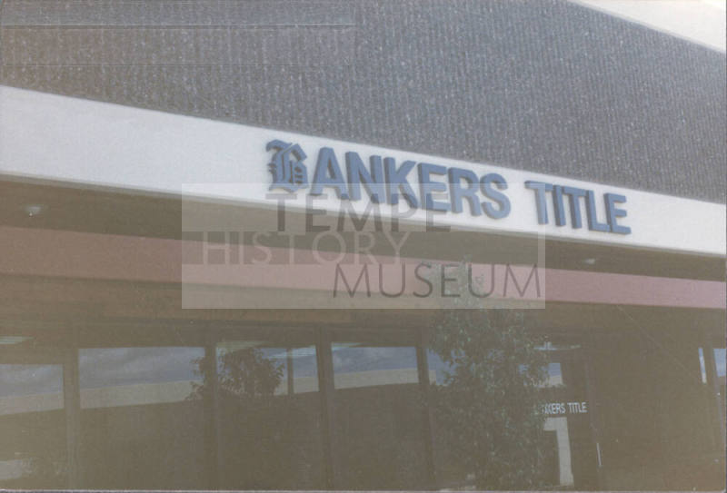 Bankers Title - 5016 South Ash Avenue - Tempe, Arizona