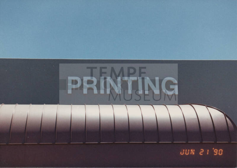 (Printing) - 5025 South Ash Avenue - Tempe, Arizona