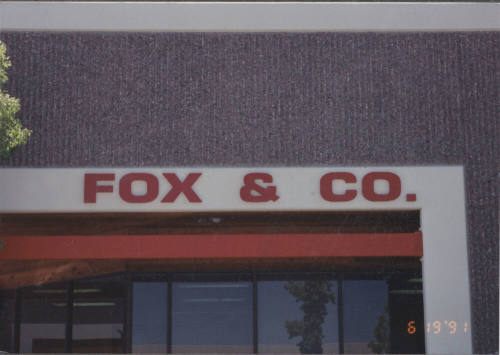 Fox and Company - 5024 South Ash Avenue - Tempe, Arizona