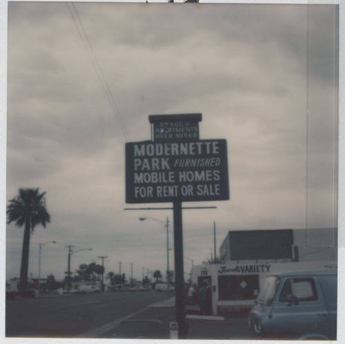 Modernette Court Trailers & Apartments - 1707 East Apache Boulevard, Tempe, Ariz