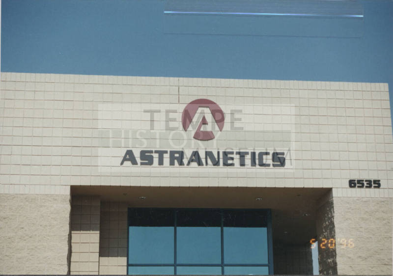 Astranetics - 6535 South Ash Avenue - Tempe, Arizona
