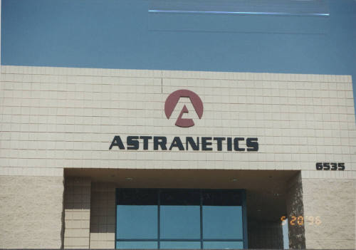 Astranetics - 6535 South Ash Avenue - Tempe, Arizona