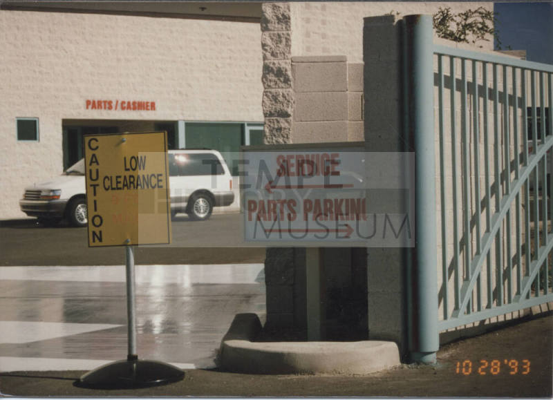Tempe Dodge - Service Parts Parking - 7975 South Autoplex Loop - Tempe, Arizona
