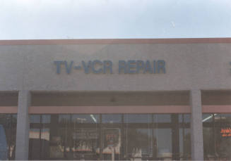 (TV-VCR Repair) - 9 West Baseline Road, #09 - Tempe, Arizona