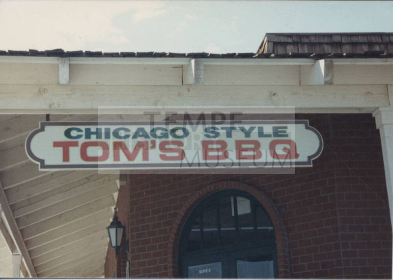 Chicago Style Tom's Barbeque - 115 East Baseline Road - Tempe, Arizona