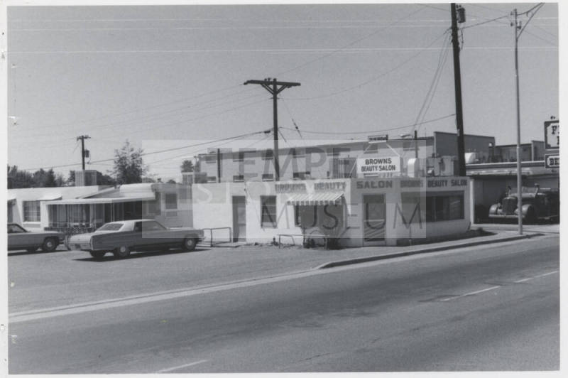 Brown's Beauty Salon - 1703 East Apache Boulevard, Tempe, Arizona