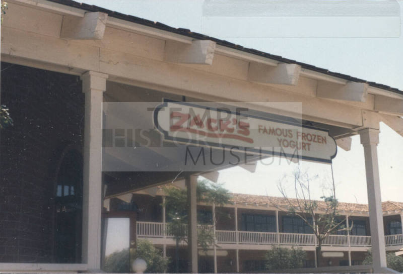 Zack's Famous Frozen Yogurt - 219 East Baseline Road - Tempe, Arizona