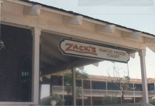 Zack's Famous Frozen Yogurt - 219 East Baseline Road - Tempe, Arizona