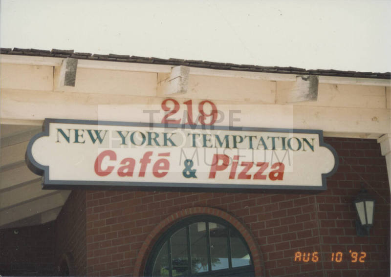 New York Temptation Café and Pizza - 219 East Baseline Road - Tempe, Arizona