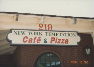 New York Temptation Café and Pizza - 219 East Baseline Road - Tempe, Arizona