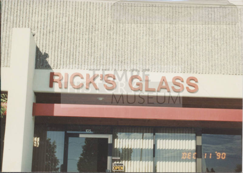 Rick's Glass - 250 West Baseline Road, #105 - Tempe, Arizona