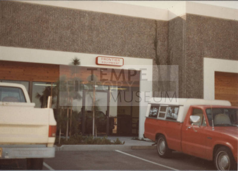 Frontier Equipment - 254 West Baseline Road - Tempe, Arizona