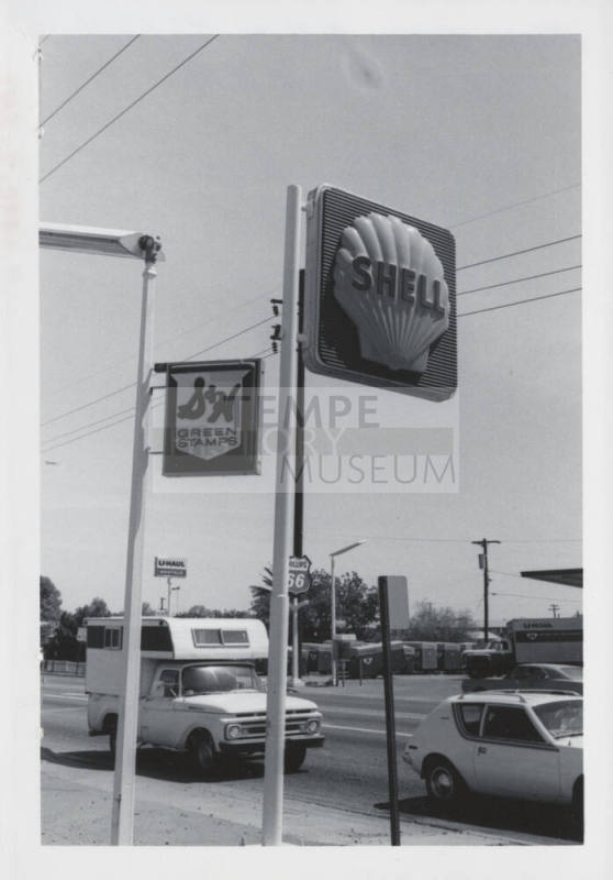 Pete's Shell Gasoline Station - 1734 East Apache Boulevard, Tempe, Arizona