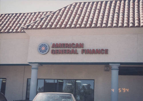 American General Finance - 745 West Baseline Road - Tempe, Arizona