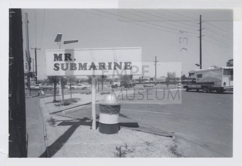 Mr. Submarine Restaurant - 1800 East Apache Boulevard, Tempe, Arizona