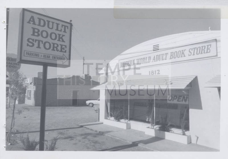 Modern World Adult Book Store - 1812 East Apache Boulevard, Tempe, Arizona