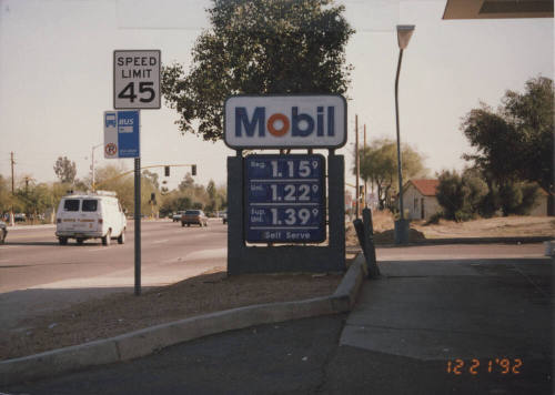 Mobil Service Station, 1435 West Baseline Road, Tempe, Arizona