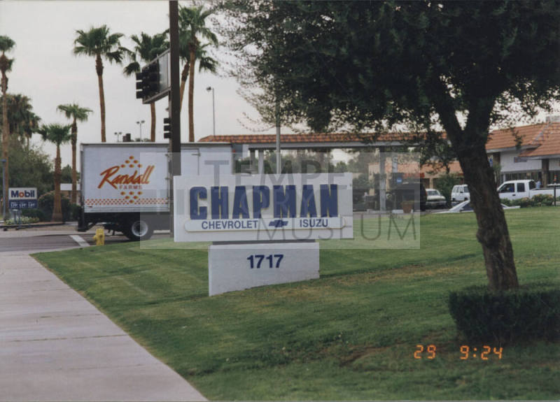 Chapman Chevrolet-Geo-Isuzu Auto. Dealer, 1717 East Baseline Road, Tempe, Arizona