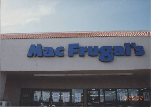 Mac Frugal's, 1036 East Baseline Road, Tempe, Arizona