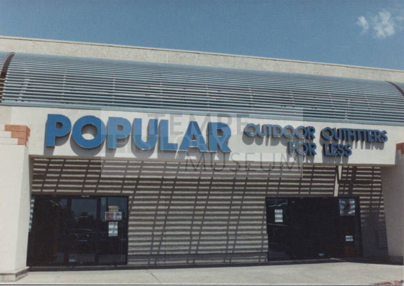 Popular Outdoor Outfitters, 1036 East Baseline Road, Tempe, Arizona