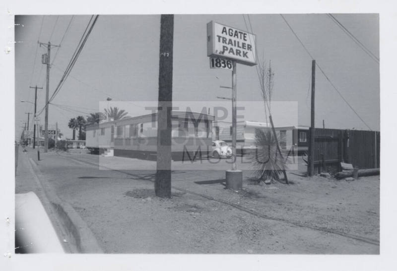 Agate Trailer Park - 1836 East Apache Boulevard, Tempe, Arizona