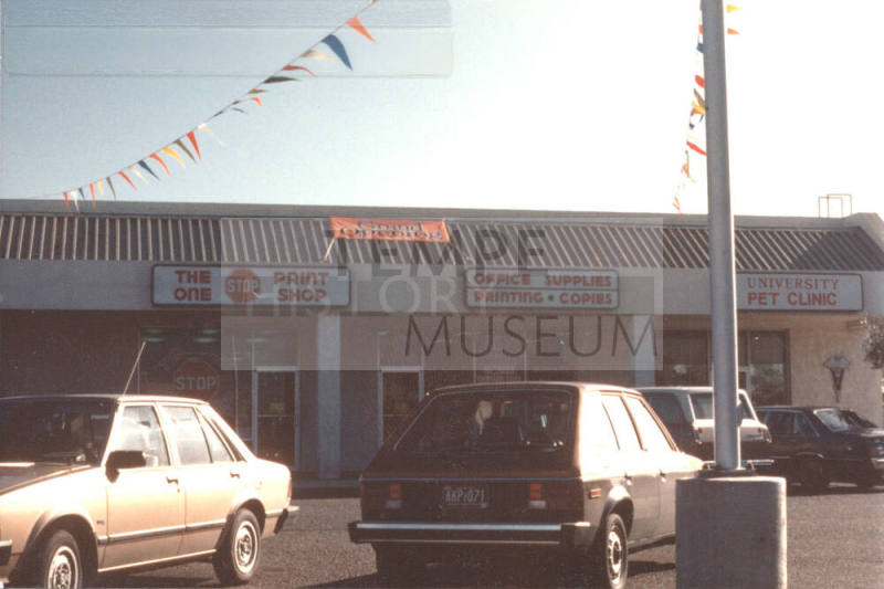 The One Stop Print Shop, 1801 E. Baseline Road, Tempe, Arizona