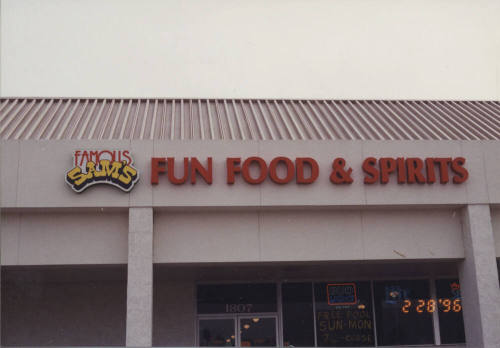 Famous Sam's - 1807 East Baseline Road, Tempe, Arizona